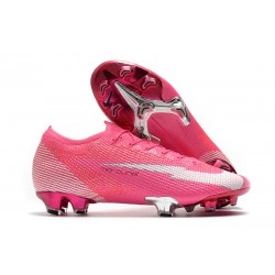 Nike Nuovo Mercurial Vapor 13 Elite FG x Mbappé Rosa Blast Bianco Nero