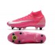 Nike Mercurial Superfly 7 Elite SG PRO x Mbappé Rosa Blast Bianco Nero