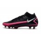 Scarpa Nike Phantom GT Elite Dynamic Fit FG Nero Argento Rosa Blast