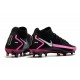 Scarpa Nike Phantom GT Elite Dynamic Fit FG Nero Argento Rosa Blast