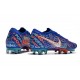 Nike Mercurial Vapor XIII Elite AG-PRO Sancho Blu Racer Bianco Verde