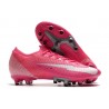 Scarpa Nike Mercurial Vapor XIII Elite AG x Mbappé Rosa Blast Bianco