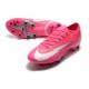 Scarpa Nike Mercurial Vapor XIII Elite AG x Mbappé Rosa Blast Bianco