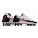 Scarpa Nuovo Nike Phantom GT Elite FG Bianco Rosa Blast Nero