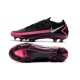 Scarpa Nuovo Nike Phantom GT Elite FG Nero Argento Rosa Blast