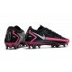 Scarpa Nuovo Nike Phantom GT Elite FG Nero Argento Rosa Blast