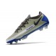 Scarpa Nuovo Nike Phantom GT Elite FG Grigio Blu Noir