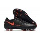 Scarpa Nuovo Nike Phantom GT Elite FG Nero Rosso Cile Grigio Scuro