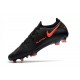 Scarpa Nuovo Nike Phantom GT Elite FG Nero Rosso Cile Grigio Scuro