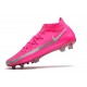 Scarpa Nike Phantom GT Elite Dynamic Fit FG Rosa Argento