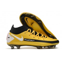 Scarpe da Calcio Nike Phantom GT Elite DF FG Giallo Nero Bianco