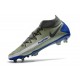 Nike Phantom GT Elite DF FG Nuovo Scarpa Argento Blu