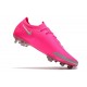 Scarpa Nuovo Nike Phantom GT Elite FG Rosa Argento