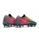 Nike Scarpe da Calcio 2021 Phantom GT Elite FG Grigio Blu Rosa