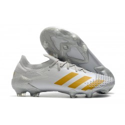 adidas Predator Mutator 20.1 Low FG - Bianco Oro