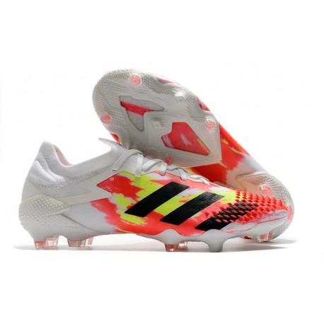 adidas Predator Mutator 20.1 Low FG - Bianco Nero Core Pop