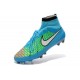 Nike 2015 Scarpini da Calcio Terreni Duri Magista Obra FG ACC Hyper Turchese Bianco Laser Arancione