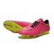 Scarpini Calcio Uomo 2015 Nike Hypervenom Phantom FG ACC Rosa Giallo