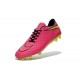 Scarpini Calcio Uomo 2015 Nike Hypervenom Phantom FG ACC Rosa Giallo