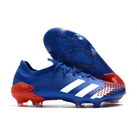 adidas Predator Mutator 20.1 Low FG - Blu Bianco Rosso