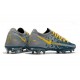 Nike Scarpe da Calcio 2021 Phantom GT Elite FG Blu Giallo