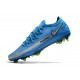 Nike Scarpe da Calcio 2021 Phantom GT Elite FG Blu Argento