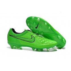 Scarpini Calcio Nike Tiempo Legend V FG Uomo Verde