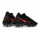 Nike Phantom GT Elite Dynamic Fit AG-PRO Nero Rosso Cile Grigio Scuro