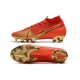 Nike Mercurial Superfly VII Elite DF FG Ronaldo CR100 Rosso Oro