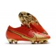 Nike Nuovo Mercurial Vapor 13 Elite FG Ronaldo CR100 Rosso Oro