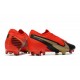 Nike Nuovo Mercurial Vapor 13 Elite FG Rosso Nero Oro