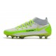 Nike Phantom GT Elite DF FG Nuovo Scarpa Bianco Verde