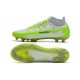 Nike Phantom GT Elite DF FG Nuovo Scarpa Bianco Verde