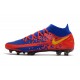 Nike Phantom GT Elite DF FG Nuovo Scarpa Blu Rosso Giallo