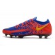 Nike Scarpe da Calcio 2021 Phantom GT Elite FG Blu Rosso Giallo