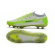 Nike Scarpe da Calcio 2021 Phantom GT Elite FG Bianco Verde