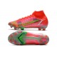 Nike Mercurial Superfly VIII Elite FG Cremisi Vivace Argento Metallico