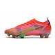 Nike Mercurial Vapor 14 Elite FG Cremisi Vivace Argento Metallico