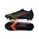 Scarpe Nuovo Nike Mercurial Vapor 14 Elite FG Nero Cyber Off Noir