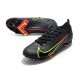 Scarpe Nuovo Nike Mercurial Vapor 14 Elite FG Nero Cyber Off Noir