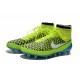 2015 Scarpe da Calcio Nike Magista Obra FG ACC Verde Blu Bianco