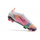 Nike Mercurial Vapor 14 Elite FG Bianco Argento Metallico Uvetta Scuro