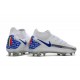 Nike Phantom GT Elite DF FG Nuovo Scarpa Bianco Blu