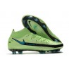 Nike Phantom GT Elite DF FG Nuovo Scarpa Verde Blu