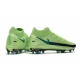 Nike Phantom GT Elite DF FG Nuovo Scarpa Verde Blu