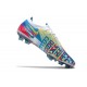 Nike Phantom GT Elite FG Bianco Blu Cloro Rosa Blast Opti Giallo