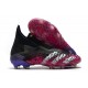 Scarpe adidas Predator Freak+ FG Nero Core Bianco Rosa Shock