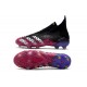 Scarpe adidas Predator Freak+ FG Nero Core Bianco Rosa Shock