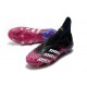 Scarpe adidas Predator Freak+ FG Nero Core Bianco Rosa Shock