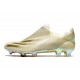 Scarpa da Calcio adidas X Ghosted + FG Bianco Oro Metallico Nero